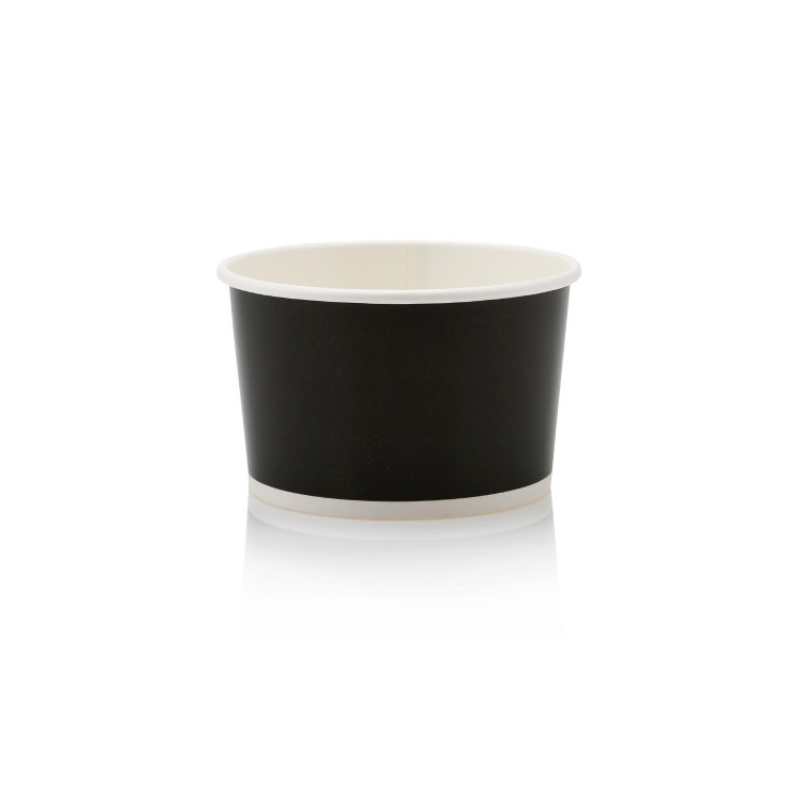 Noodle Soup Tub Black 500ml (50/Pack)