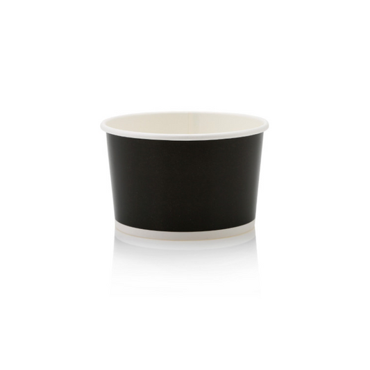 Noodle Soup Tub Black 500ml (50/Pack)