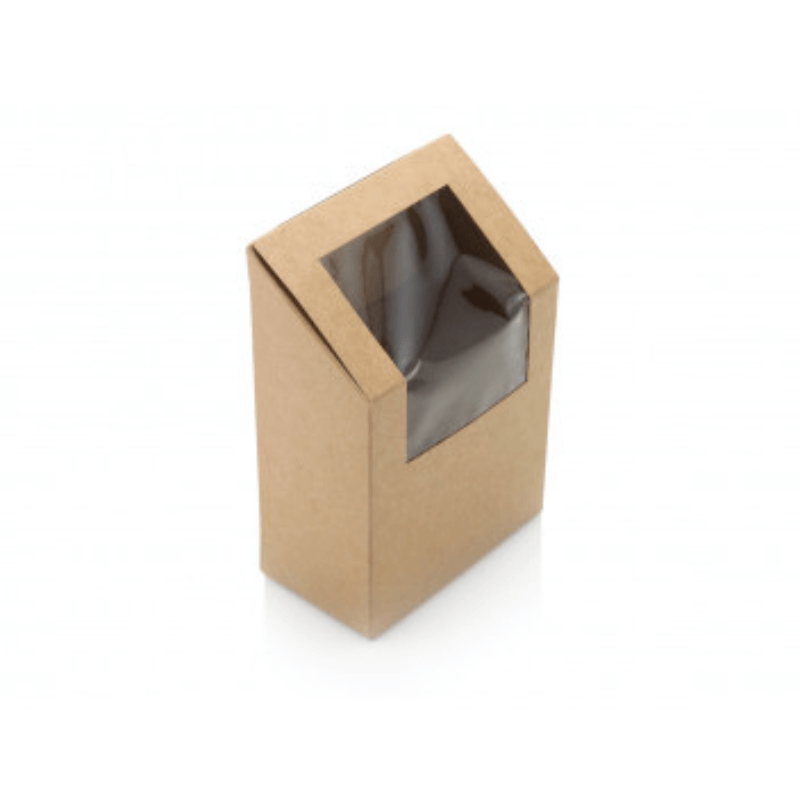 Half Wrap Box With Window